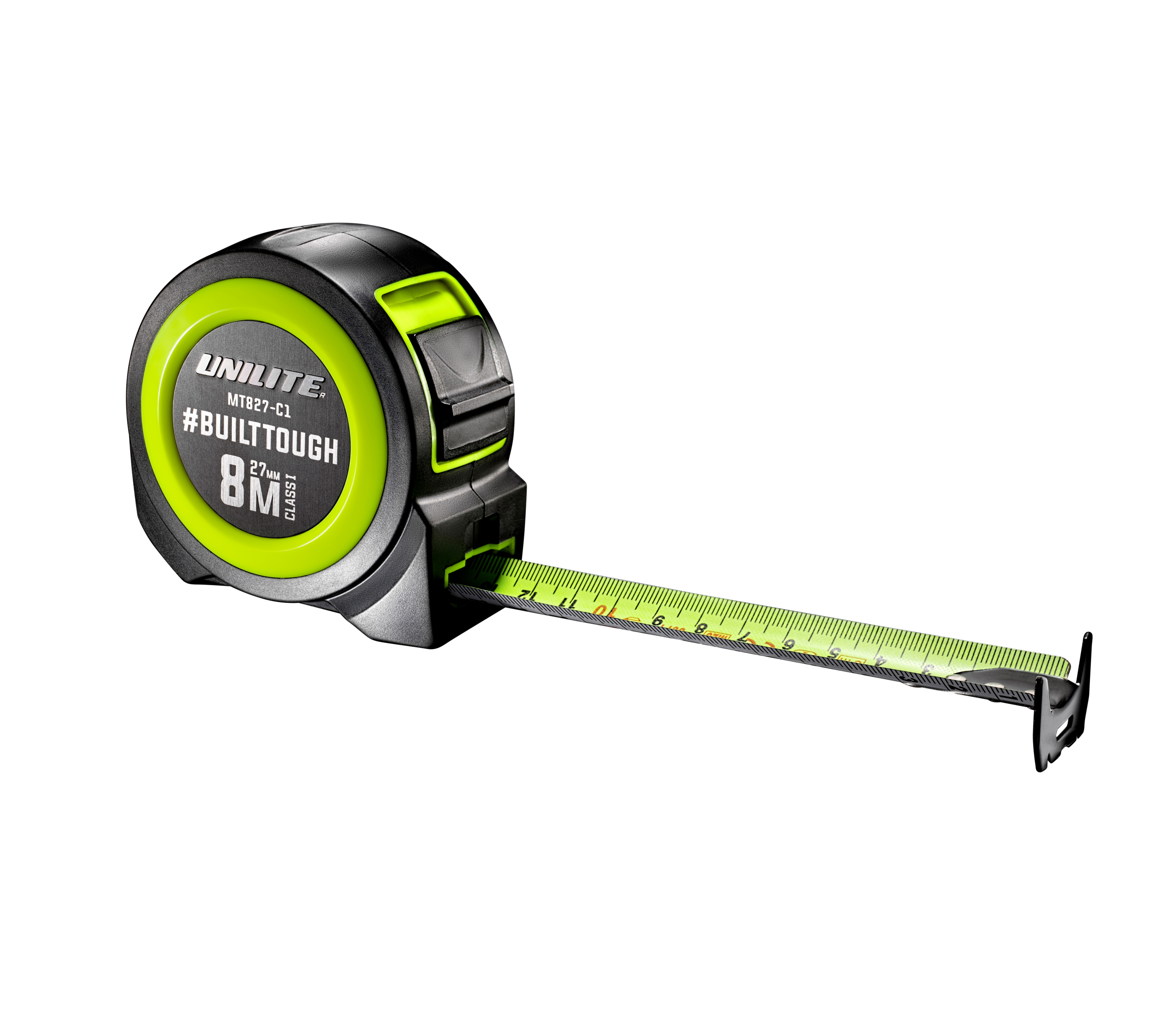 Unilite MT 8 m Tape Measure, Imperial, Metric