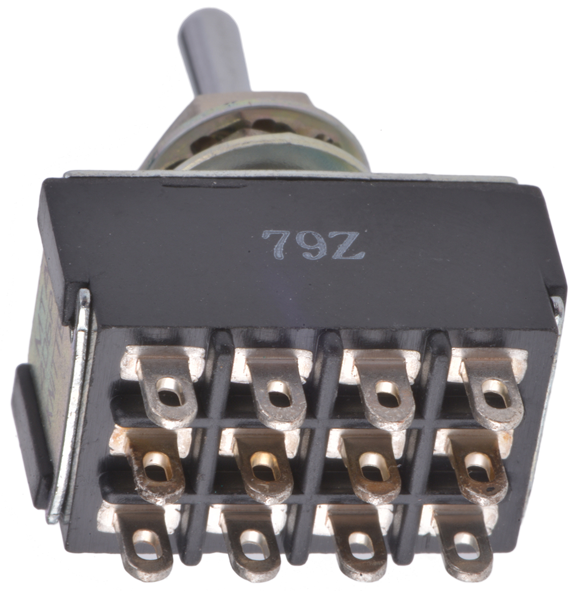 mta-406-pa KNITTER-SWITCH Toggle Switch, Panel Mount, On-On-On, 4PDT, Solder Terminal, 250 V ac