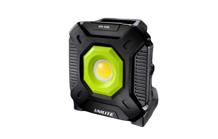 Unilite Rechargeable LED Work Lamp Work Light, 5300 lm, USB Plug, 20V, IP65