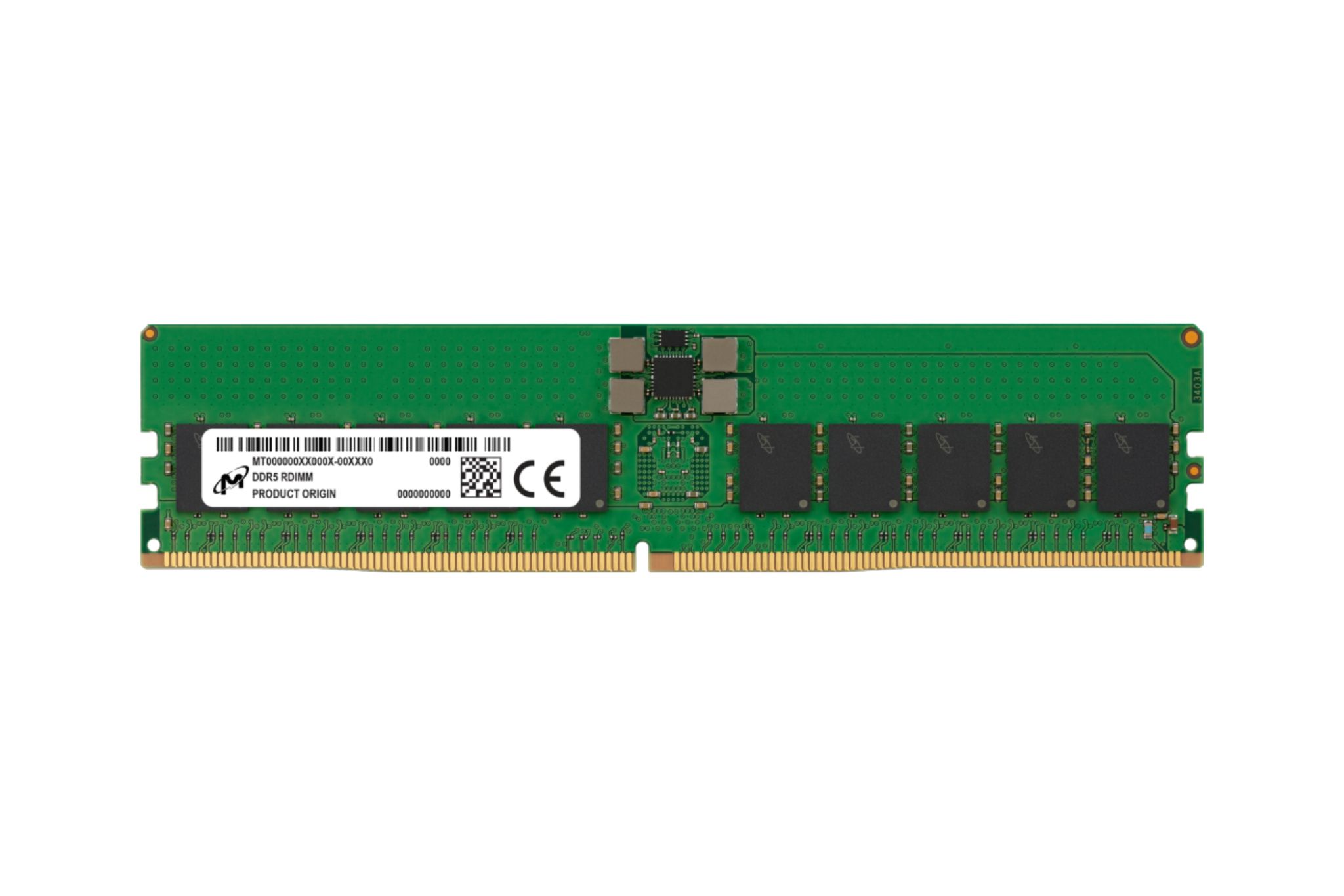 Micron 32 GB DDR5 Server RAM 4800 MHz, RDIMM, 1.1V