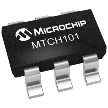 Microchip MTCH101 Capacitive Proximity Detector 2 V 5.5 V 6 SOT-23