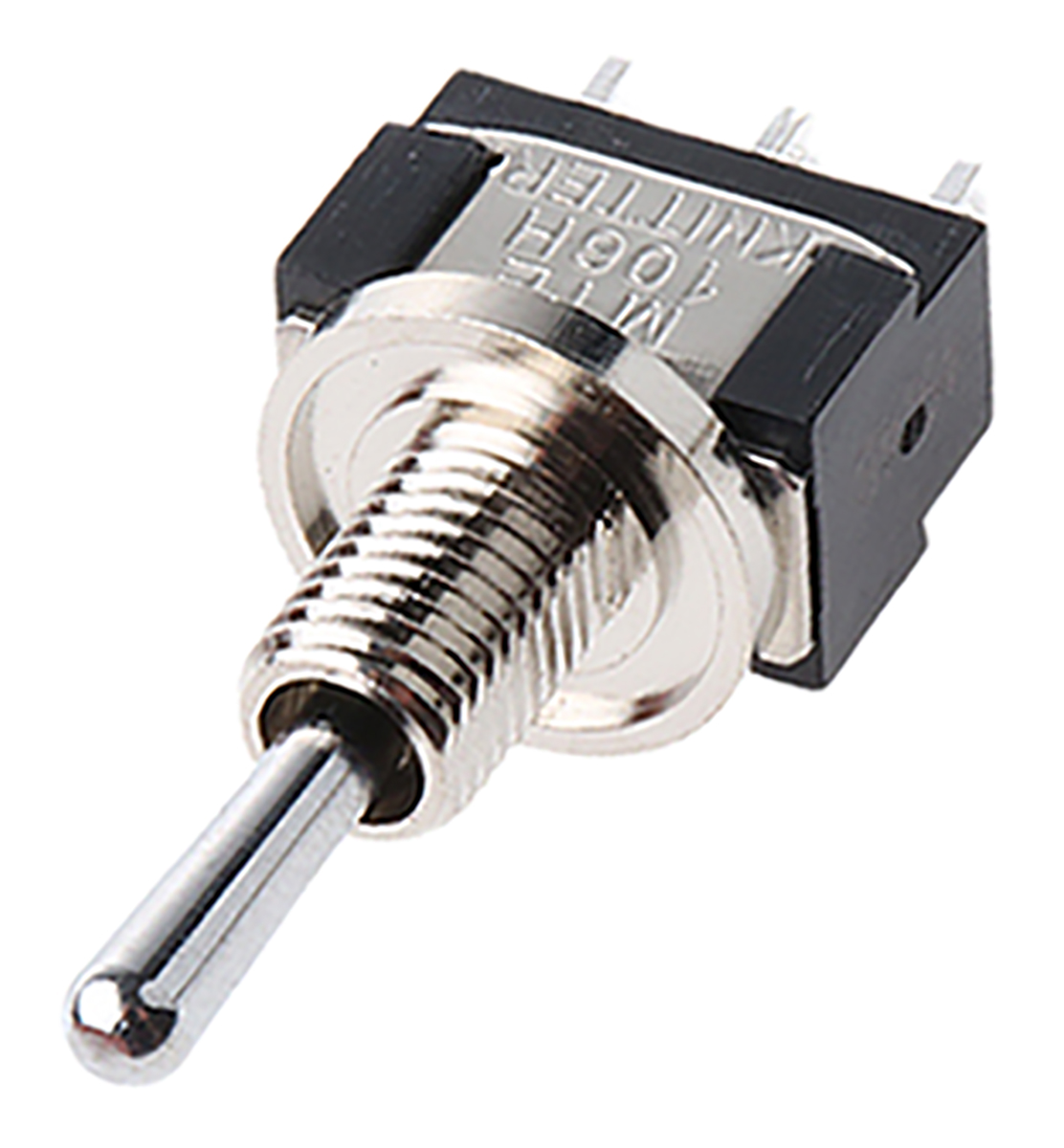 mte-106-h KNITTER-SWITCH Toggle Switch, Panel Mount, On-Off-On, SPDT, Solder Terminal, 250 V ac
