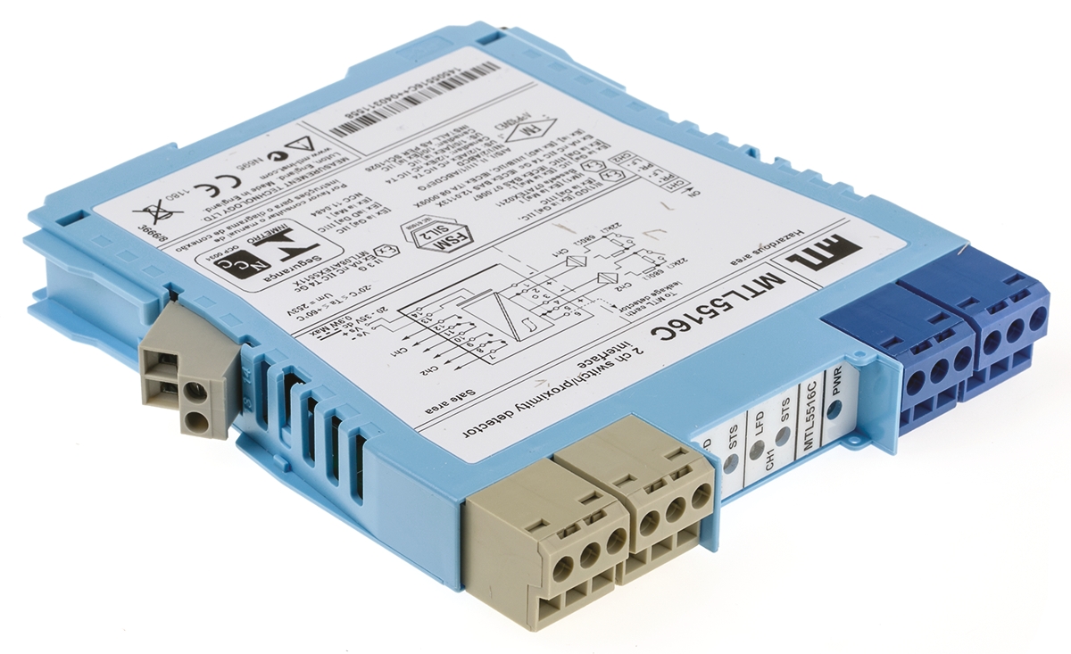 mtl5516c Eaton 2 Channel Zener Barrier, ATEX