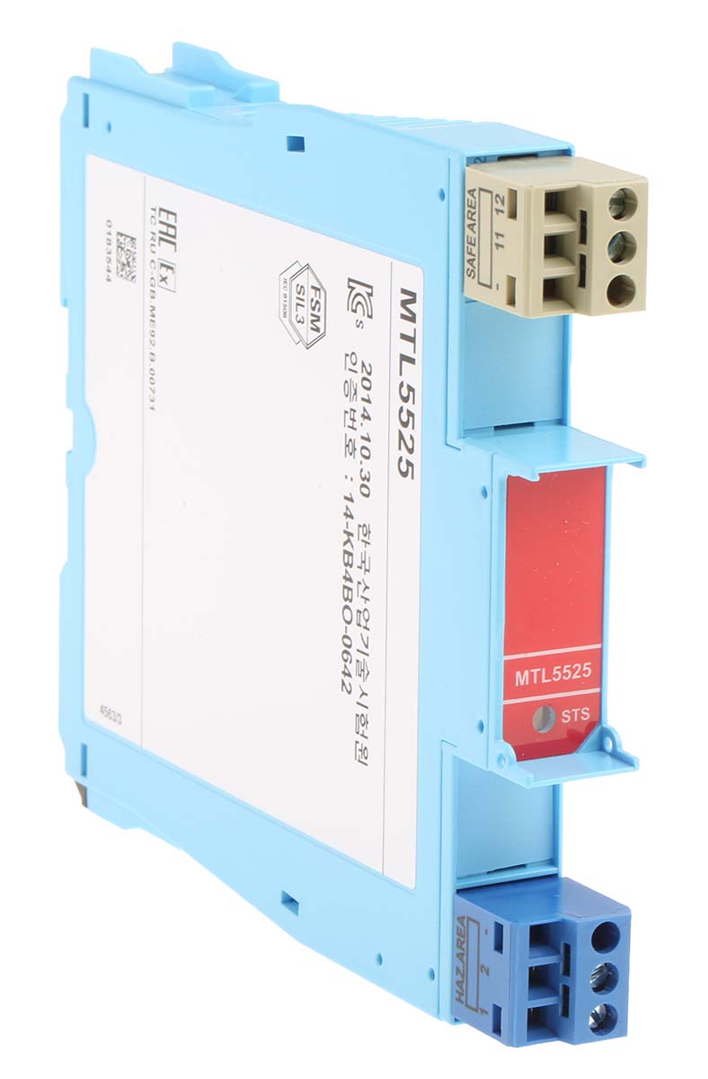 Eaton MTL Series Signal Conditioner, Voltage Input, Voltage Output, 20V dc, 35 V dc Supply, Zone 0, IIC, T4 to 6, Group