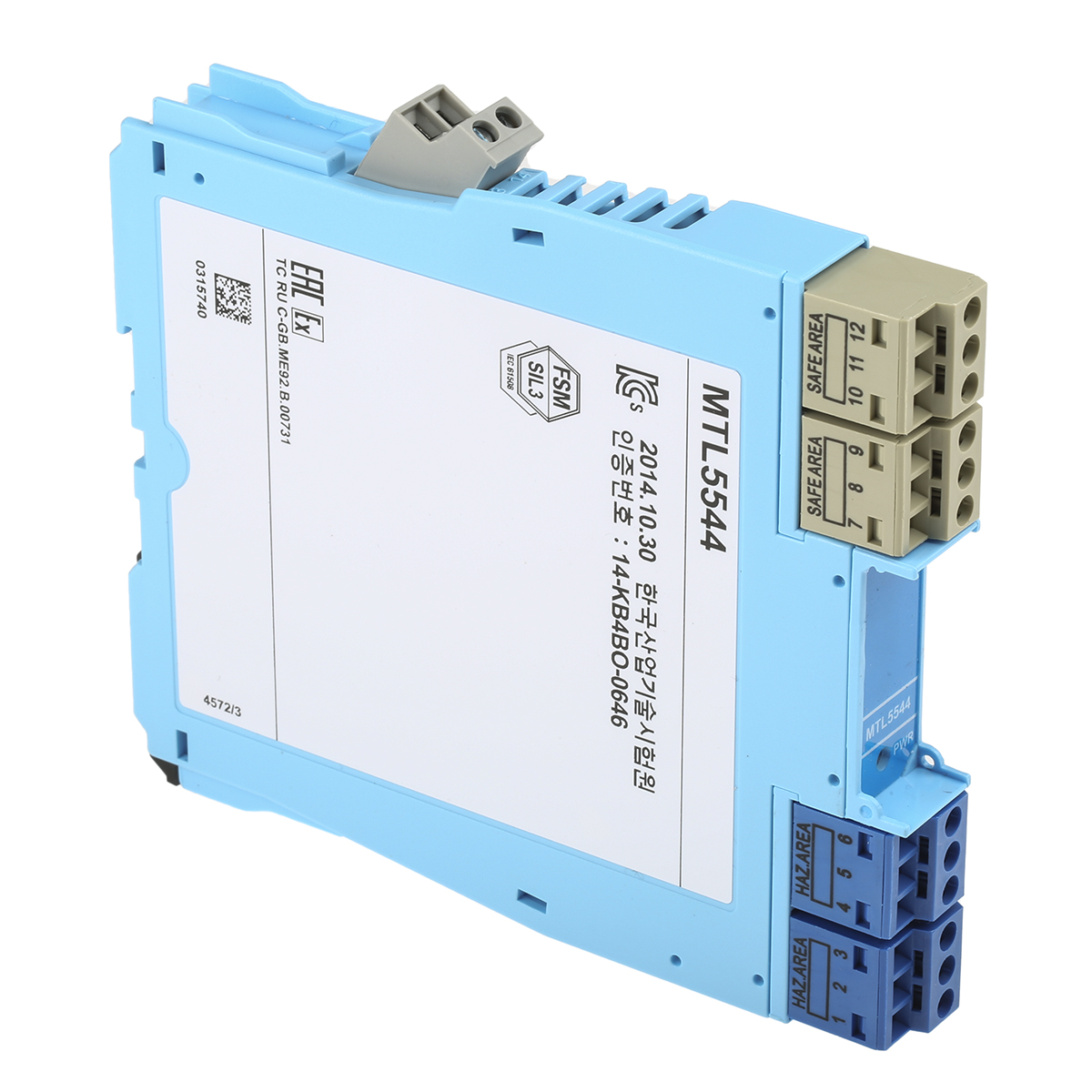 Eaton 2 Channel Zener Barrier, ATEX