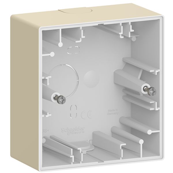 Schneider Electric Merten White ABS Back Box Mounting Frame, Surface Mount, 1 Gangs