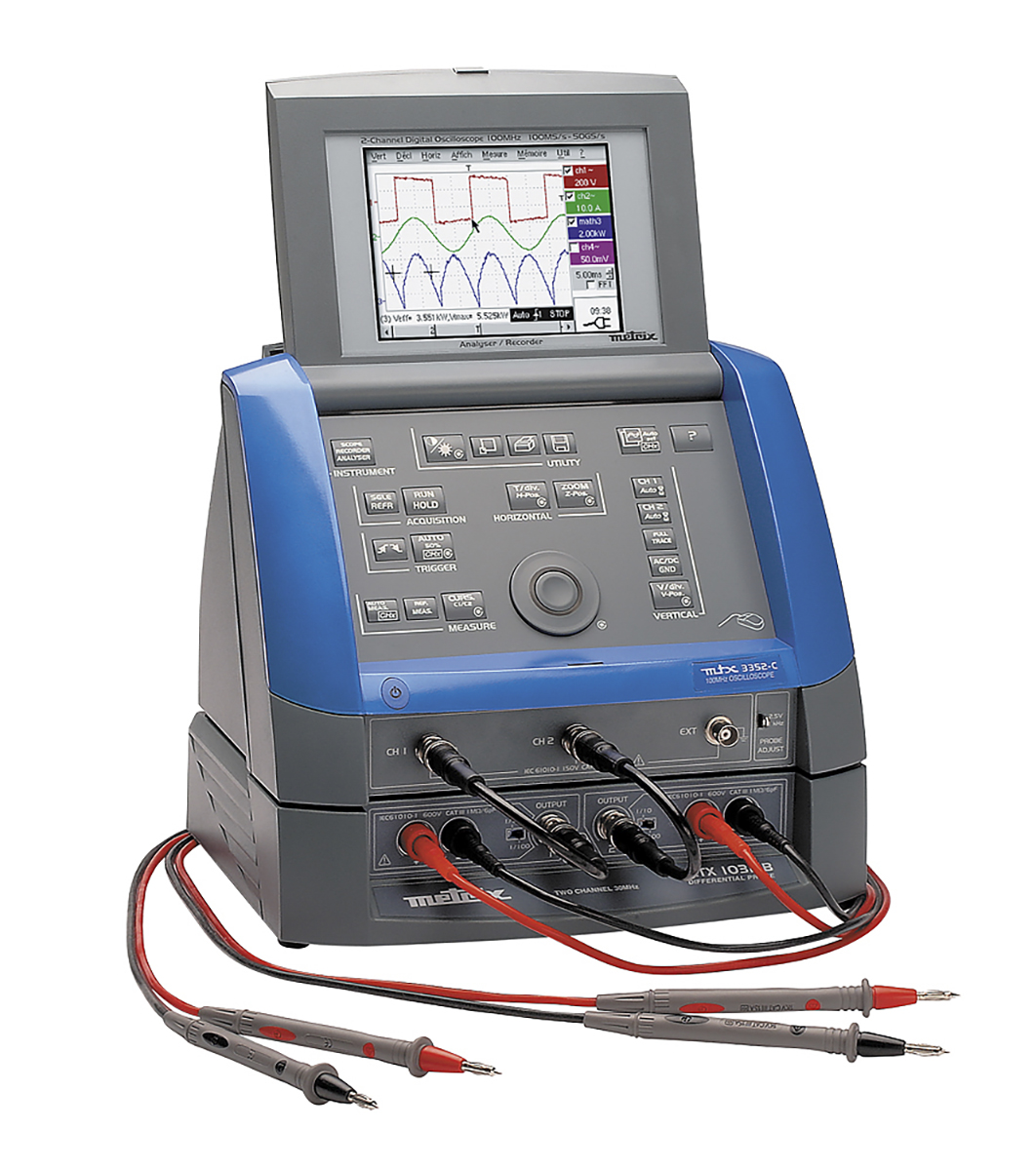 Metrix MTX 1032-B Oscilloscope Probe, Differential Type, 30 MHz, BNC Connector