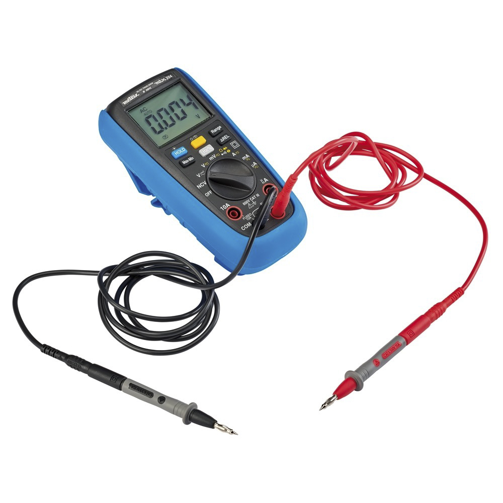 mtx204-z Metrix MTX204 Handheld Digital Multimeter True RMS - UKAS Calibrated