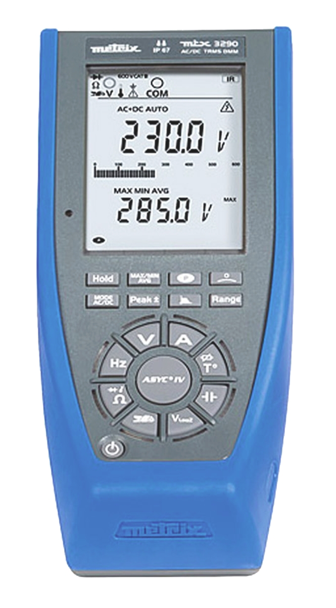 Metrix Handheld Digital Multimeter True RMS - UKAS Calibrated