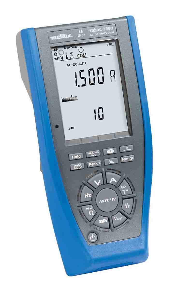 mtx3290 Metrix Handheld Digital Multimeter True RMS - UKAS Calibrated