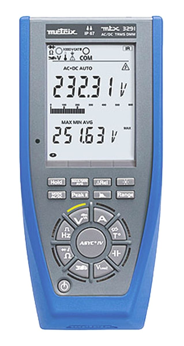 Metrix MTX 3291 Handheld Digital Multimeter True RMS - RSCAL Calibrated