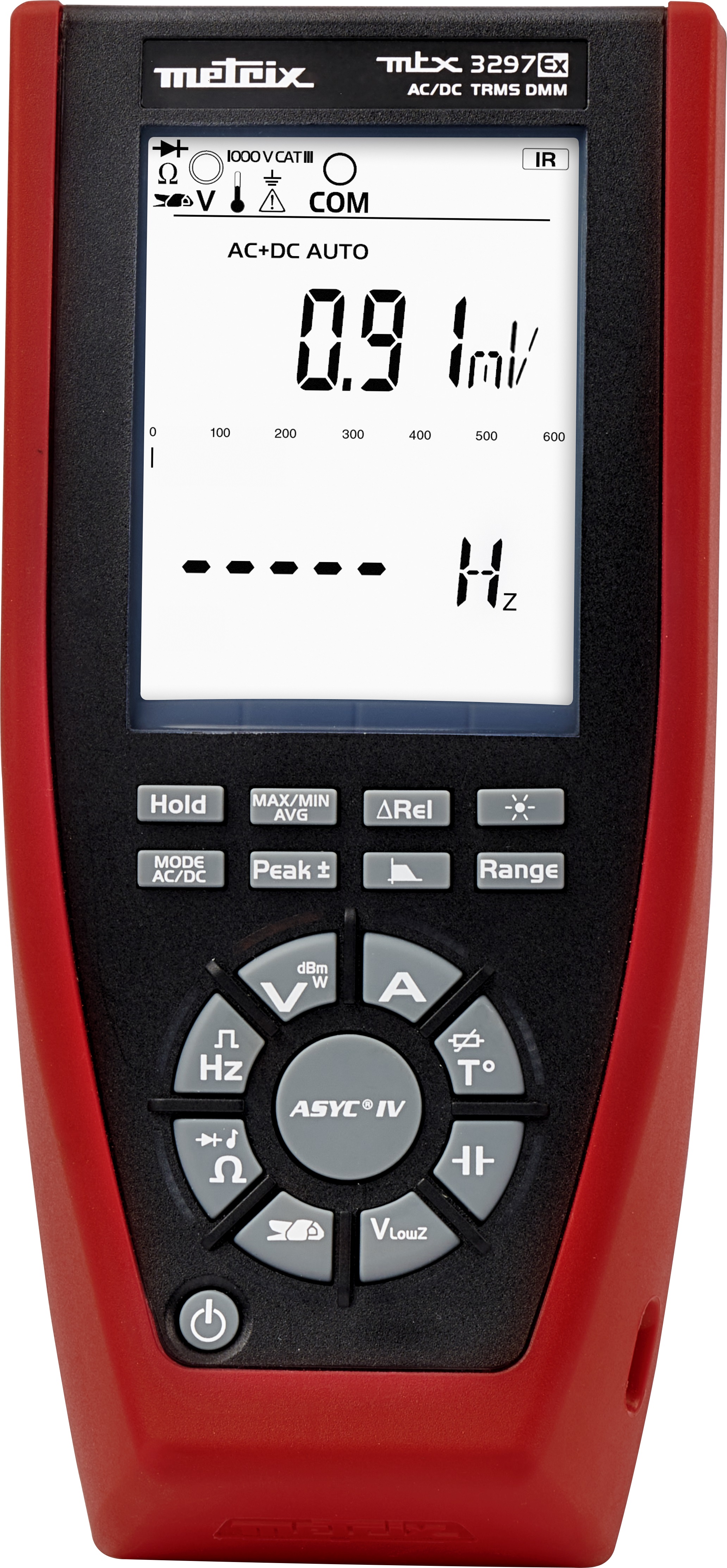 Metrix MTX3297 Digital Digital Multimeter, 10 A ac, 20 A dc, 1 kV ac - RSCAL Calibrated