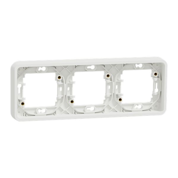 Schneider Electric Mureva Styl White Polycarbonate Back Box, IP55, Flush Mount 19 mm 84mm 19 mm
