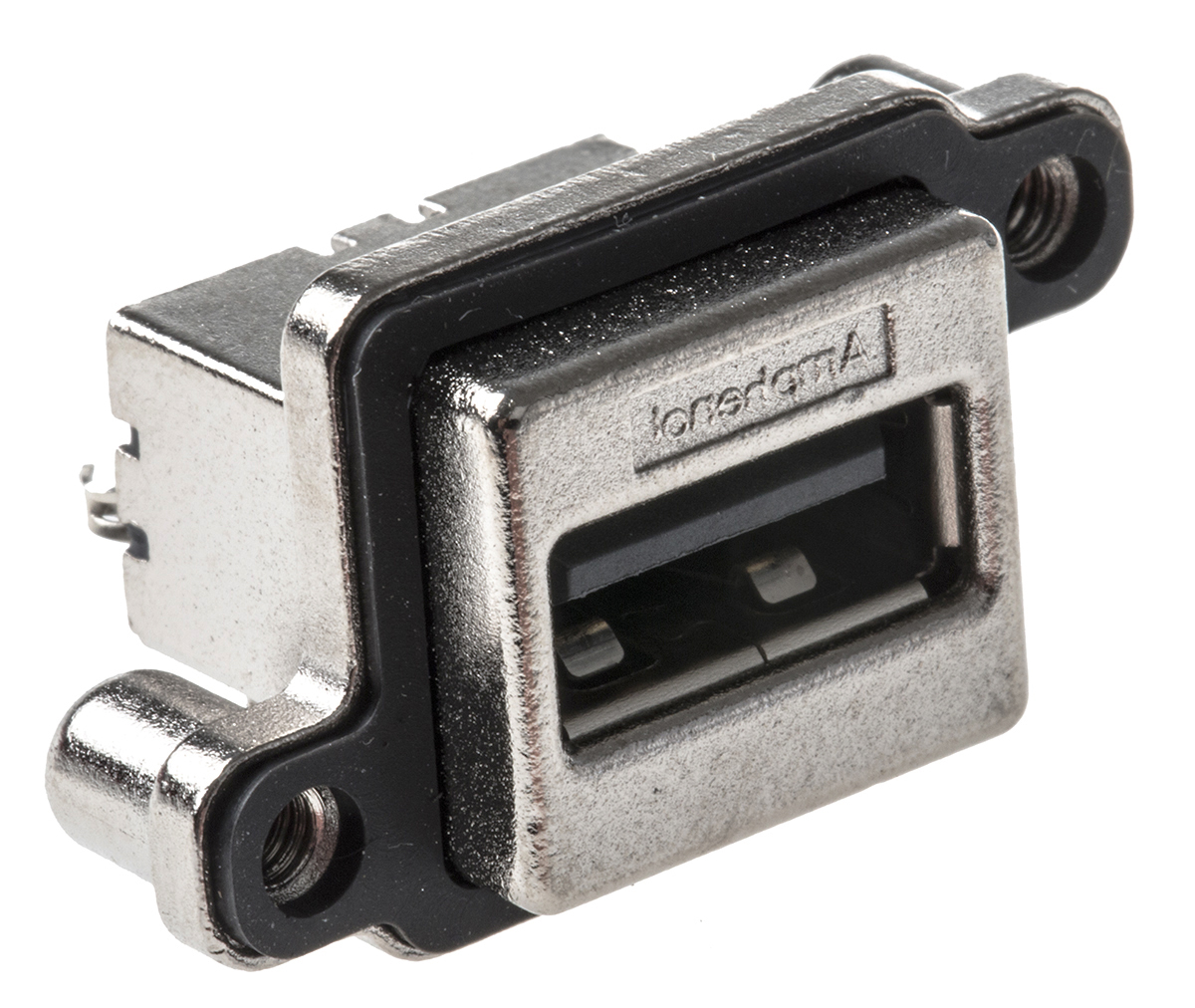 Amphenol Communications Solutions Straight, Through Hole Female- 1 Port Type USB Type A IP67 USB Connector USB 2.0