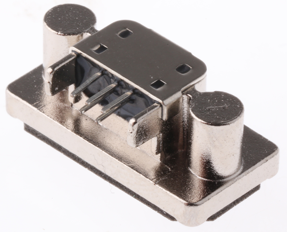 musbb15134 Amphenol Communications Solutions Right Angle, Through Hole Female- 1 Port Type USB Type B IP67 USB Connector USB 2.0