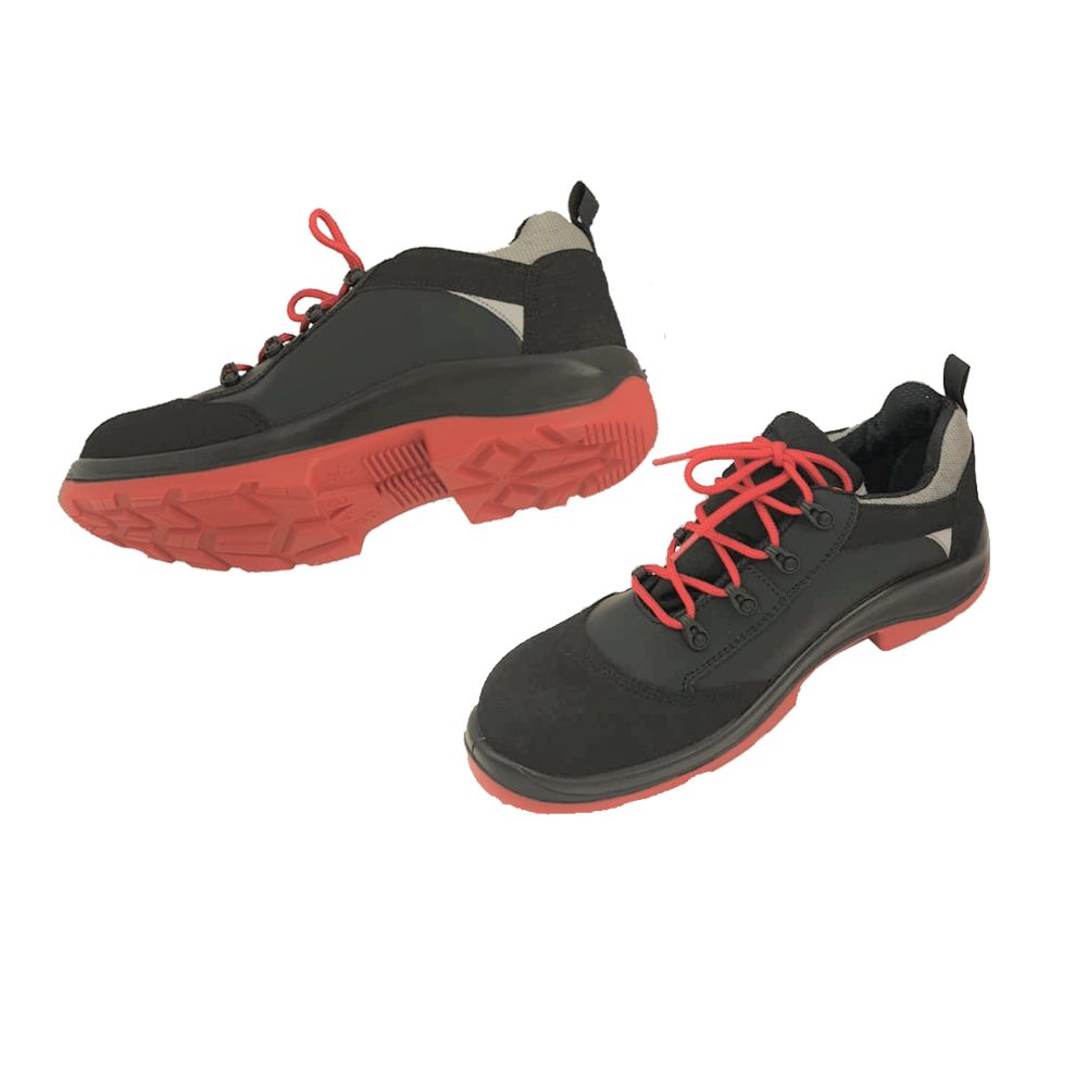 Catu MV-222 Unisex Black, Orange Safety Shoes, UK 7.5, EU 41