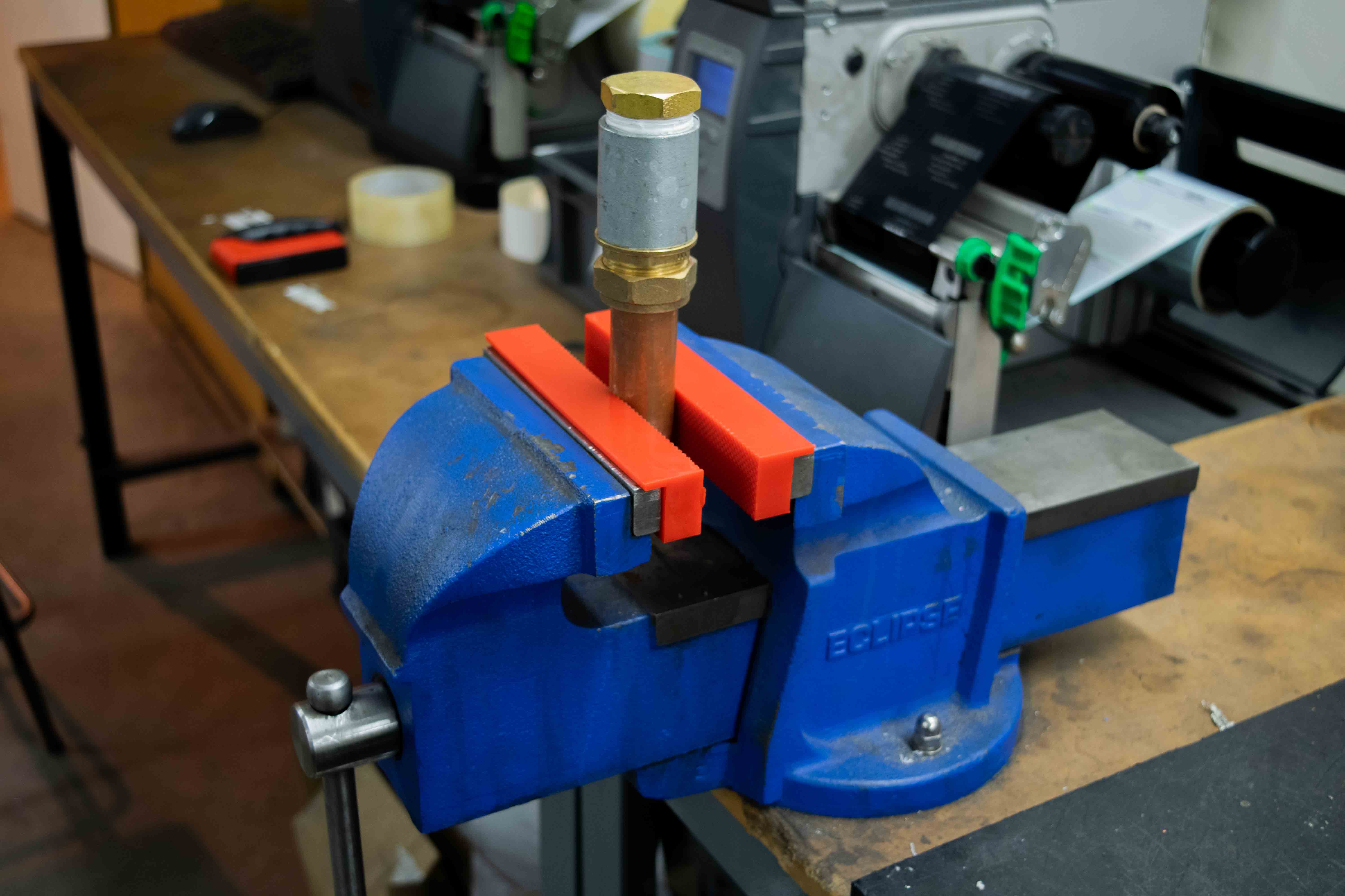 mvj6 Eclipse Magnetic Vice Jaws, For Use With Vice