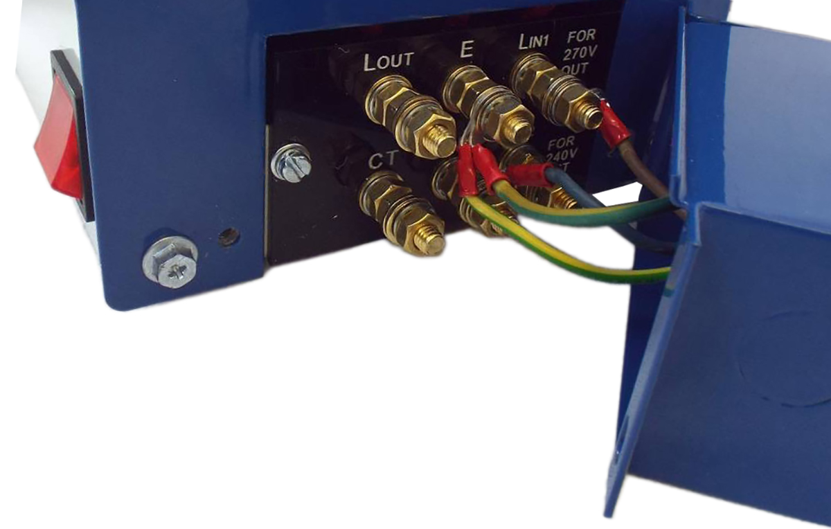 mvt25k9a-1e Carroll & Meynell Variac, 5 Output, 1 Phase 2.5 kVA, 240 V