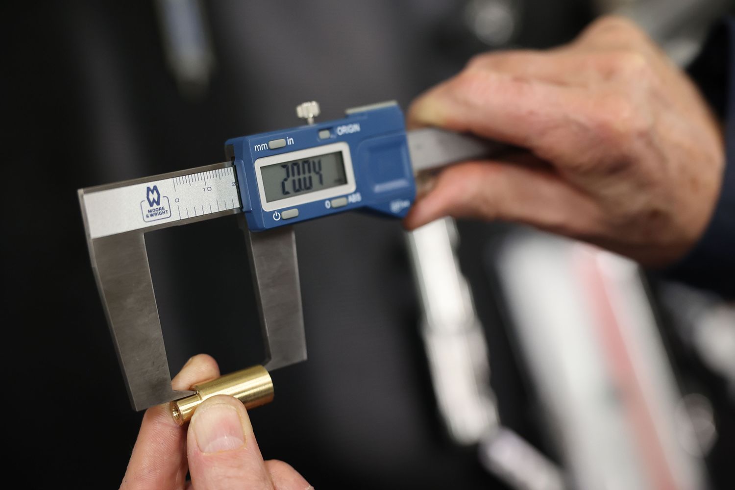 mw120-20dabs Moore & Wright Caliper 200 mm 0.01 mm Resolution Digital, Imperial, Metric