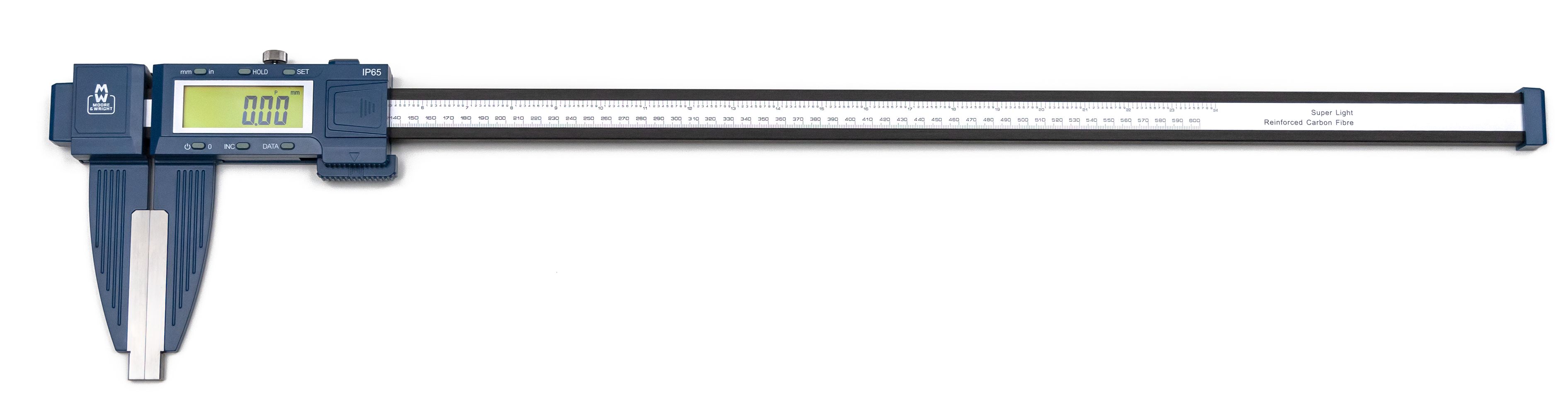 Moore & Wright Caliper 600 mm 0.01 Resolution Digital, Metric, Imperial