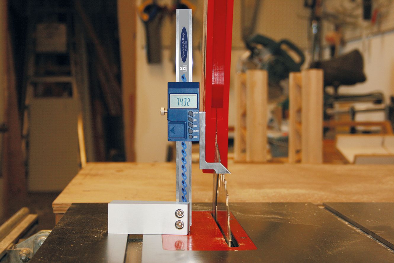 mw192-20d Moore & Wright LCD Height Gauge, max. measurement 150 mm