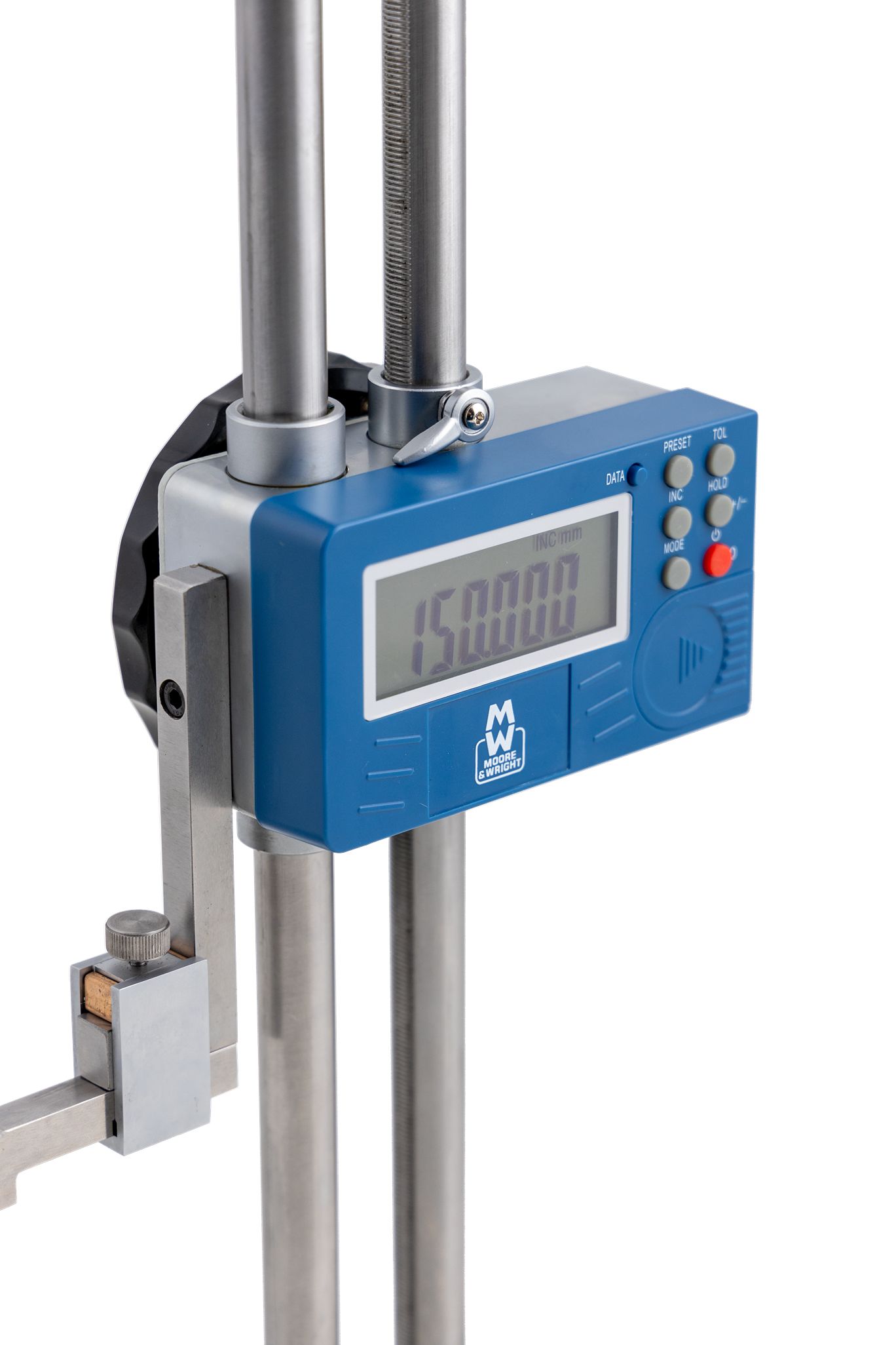 mw197-30ddl Moore & Wright LCD Height Gauge, max. measurement 300 mm