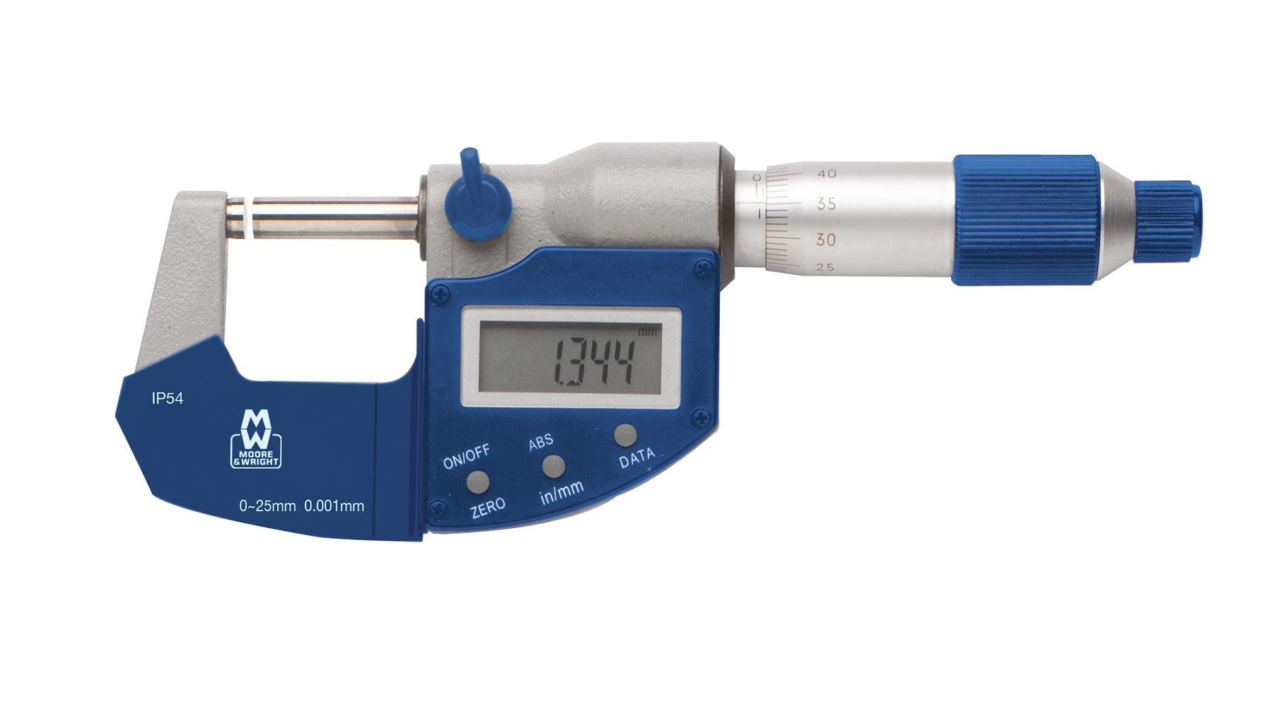 Moore & Wright MW201-01DAB External Micrometre