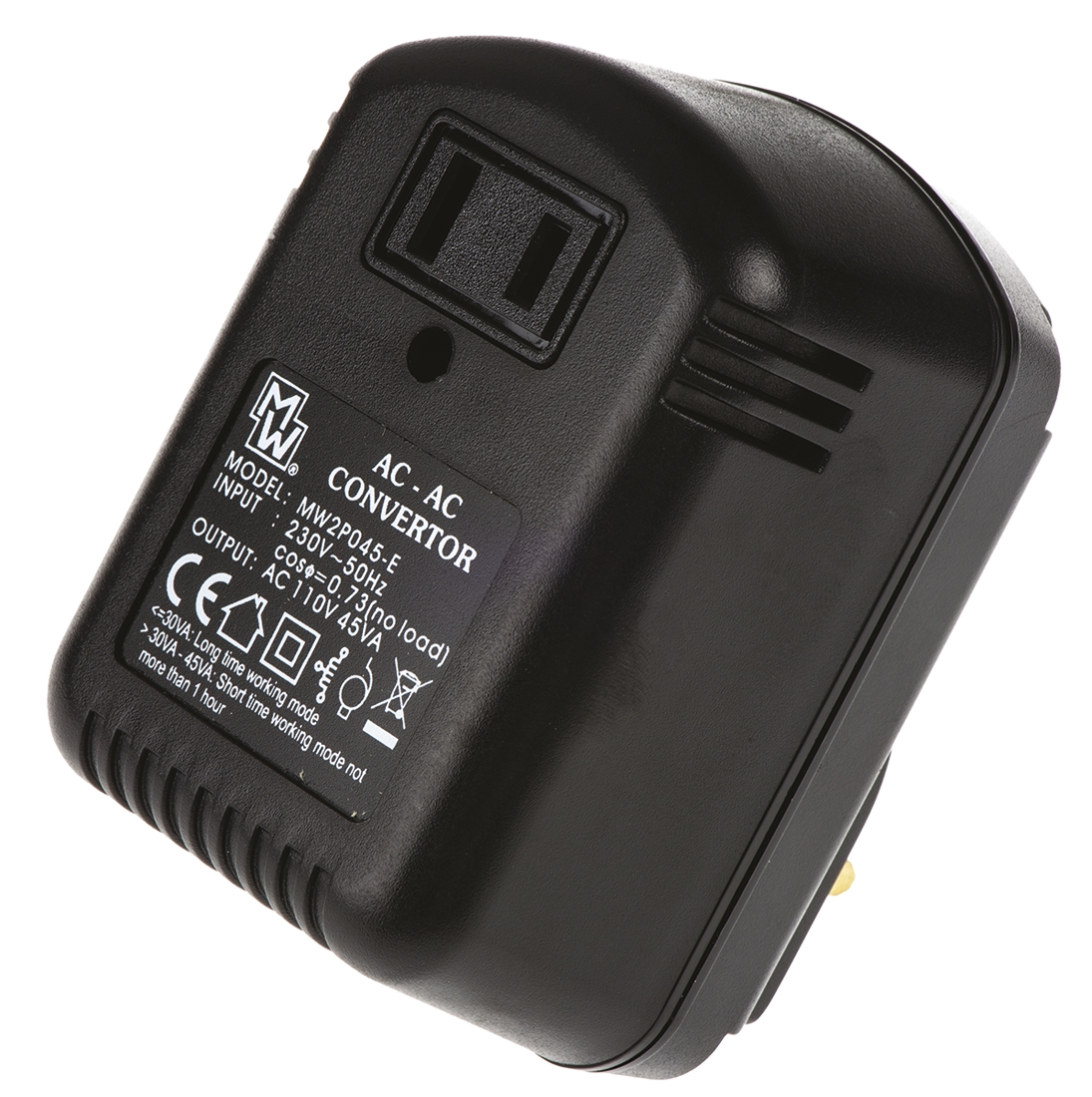 OEP AC/DC Adapter Type G 240V ac Output 375 mA, 114 V