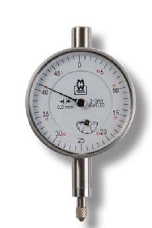 Moore & Wright MW400-03 Dial Indicator 3 mm Max. Measurement, 0.01 mm Resolution, ±0.012 mm Accuracy