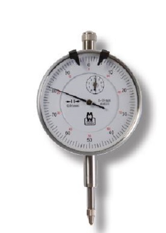 Moore & Wright MW400-06 Dial Indicator 10 mm Max. Measurement, 0.01 mm Resolution, ±0.016 mm Accuracy
