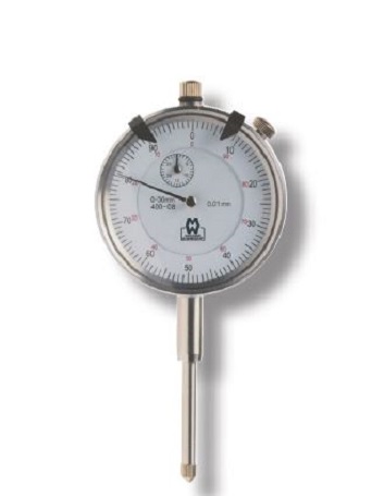Moore & Wright MW400-08 Dial Indicator 30 mm Max. Measurement, 0.01 mm Resolution, ± 0.035 mm Accuracy