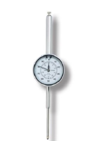 Moore & Wright MW400-09 Dial Indicator 50 mm Max. Measurement, 0.01 mm Resolution, ± 0.04 mm Accuracy, UKAS