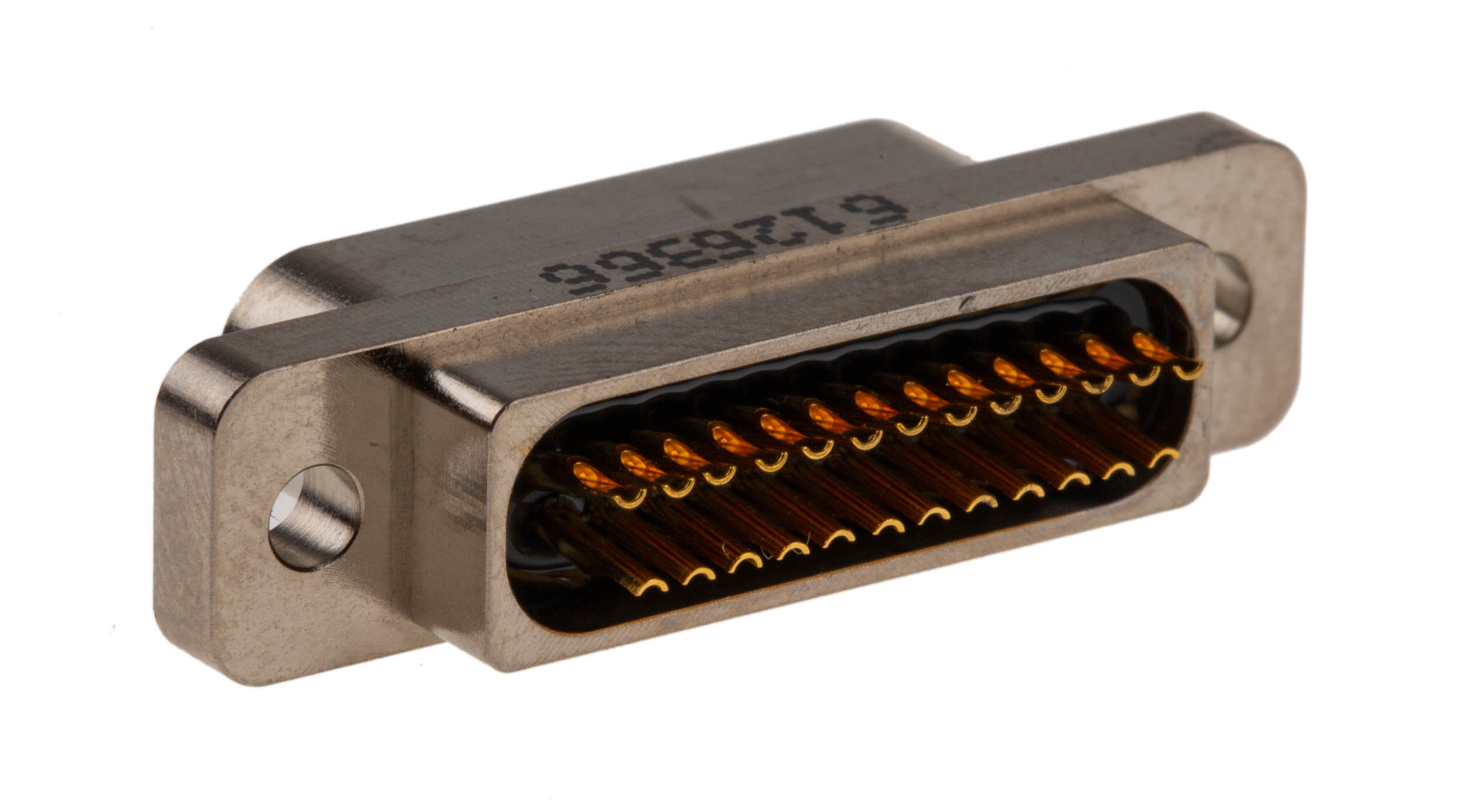 mwdm2l-25ss Glenair MWDM 25 Way Straight Panel Mount D-Sub Connector Female