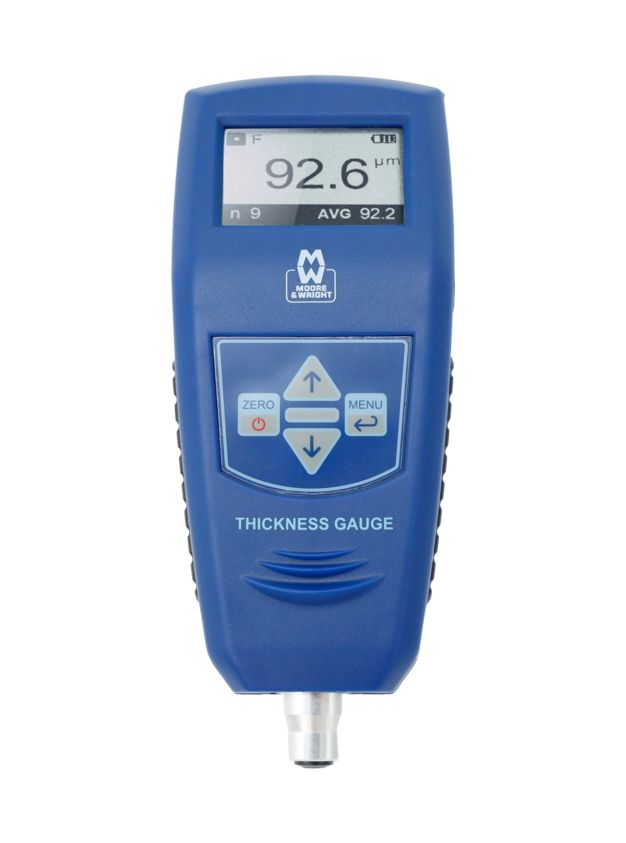 Moore & Wright  MWT-2100  Thickness Gauge 101 to 1250 μm Accuracy, 1000 μm Resolution, LCD Backlight Display