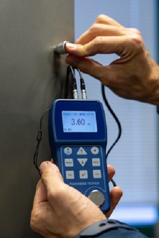 mwt-2500 Moore & Wright  MWT-2500  Thickness Gauge 1 mm - 300 mm 0.01 mm Resolution, LCD Backlight Display