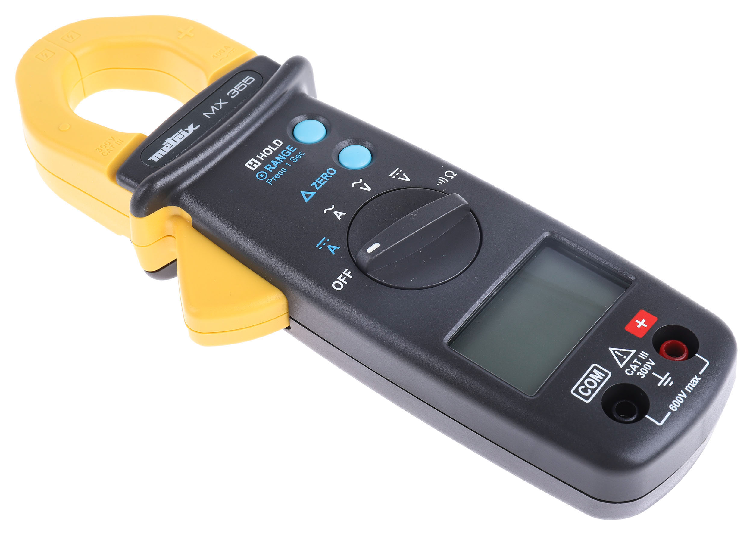 mx0355z Metrix MX 355 Clamp Meter, 400 A 400 A 600 V dc 600 V ac CAT III