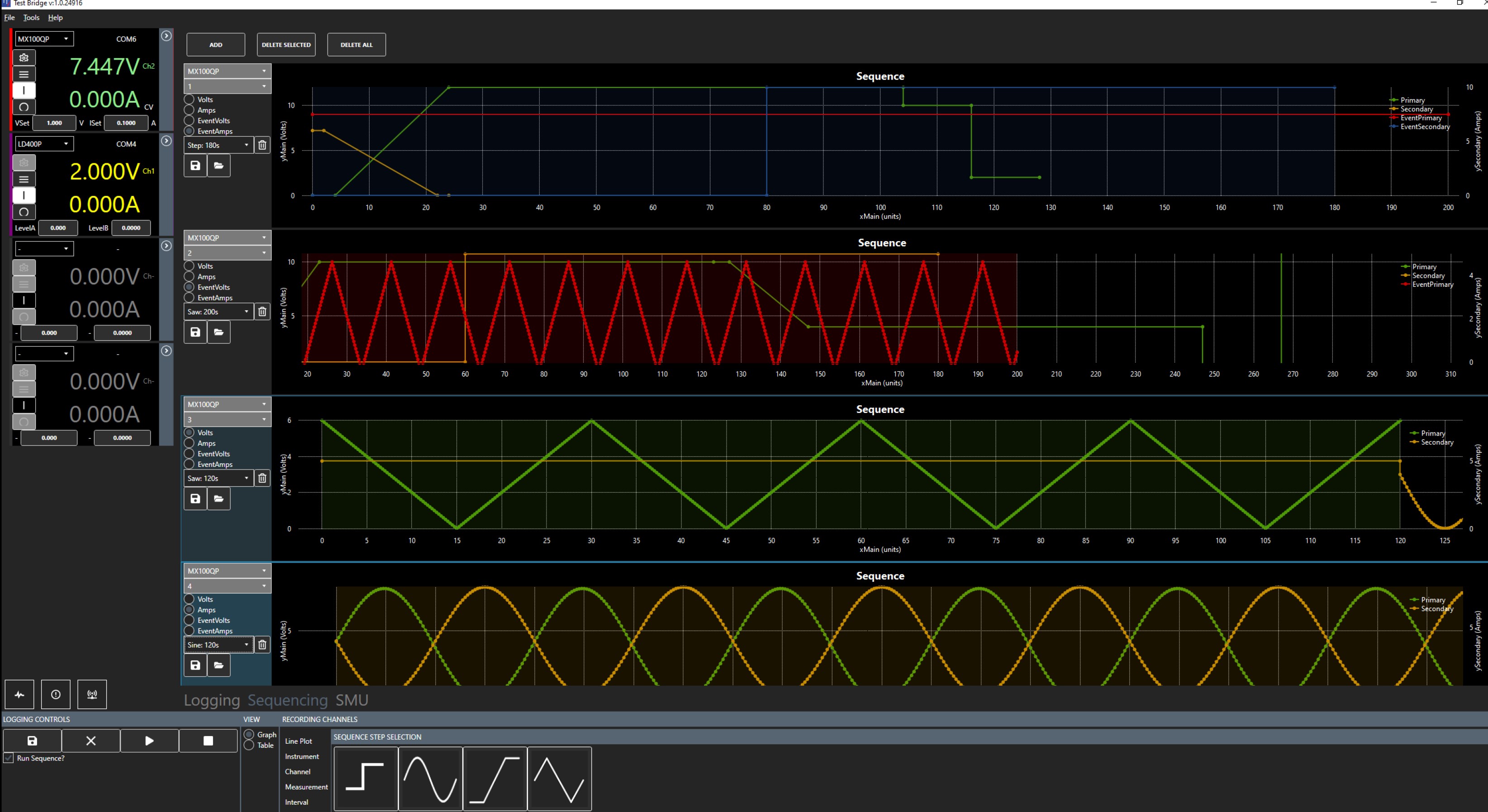 mx180tp Aim-TTi Digital Bench Power Supply, 3-Output 15 V to  60V, 378 W, 20 A Max, UKAS