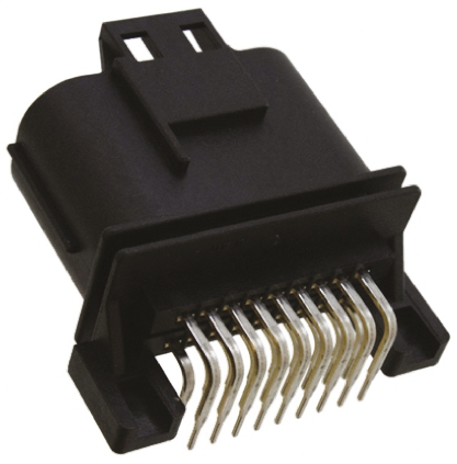 JAE MX23A Series Right Angle Through Hole PCB Header, 18 Contact(s), 2.5 mm Pitch, 2 Row, Shrouded