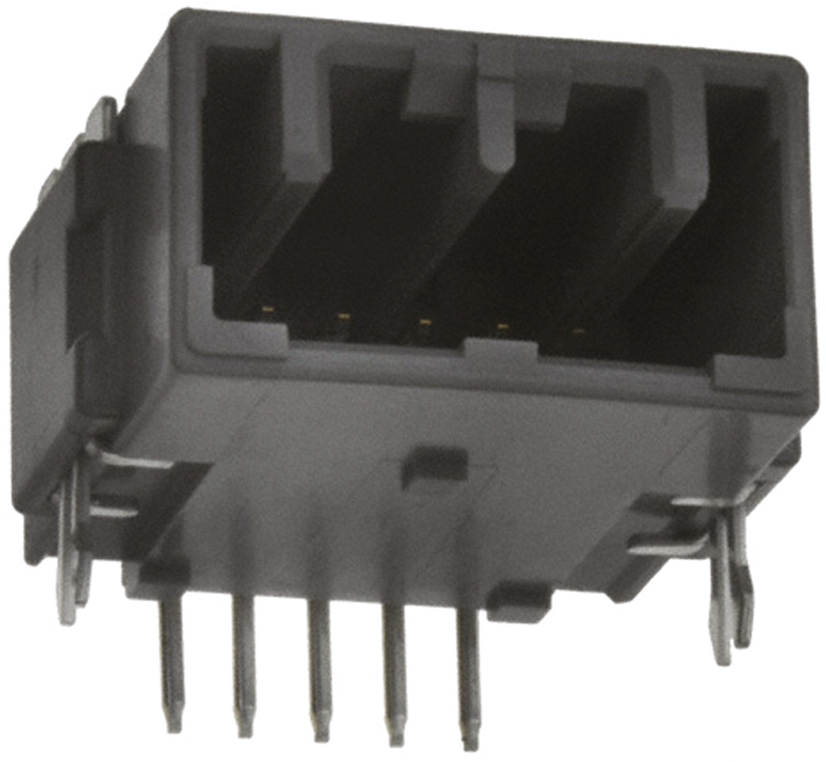 JAE MX34 Series Right Angle Through Hole PCB Header, 5 Contact(s), 2.2 mm Pitch, 1 Row, Shrouded