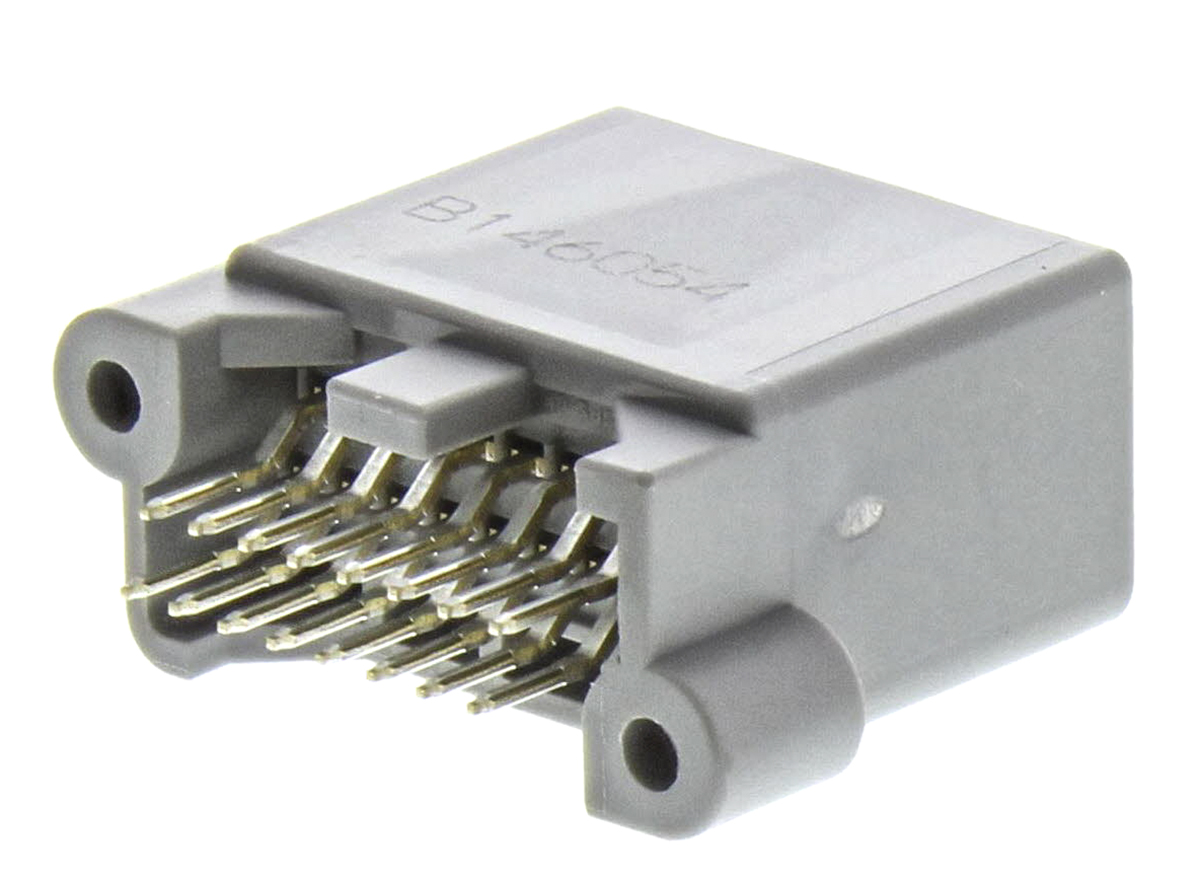 JAE MX34 Series Straight Through Hole PCB Header, 16 Contact(s), 2.2 mm Pitch, 2 Row, Shrouded