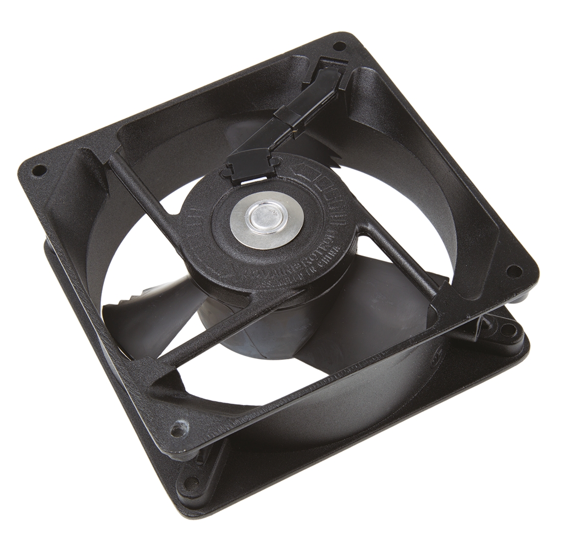 COMAIR ROTRON Muffin Series Axial Fan, 230V ac, 196 m³/h, 20 W, 140 mA Max 119.13 mm, 119.13mm, 39.12 mm