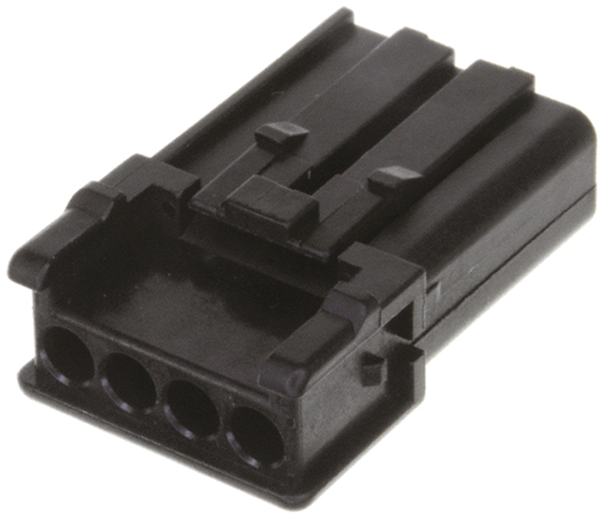 JAE, MX44 Female Connector Housing,  3.5 mm Pitch,  4 Way,  1 Row Straight