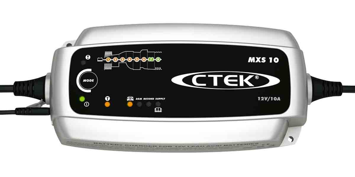 CTEK MXS 10 CTEK MXS 10 Battery Charger For, Lead Acid 10 A, 12 V with UK plug Automotive