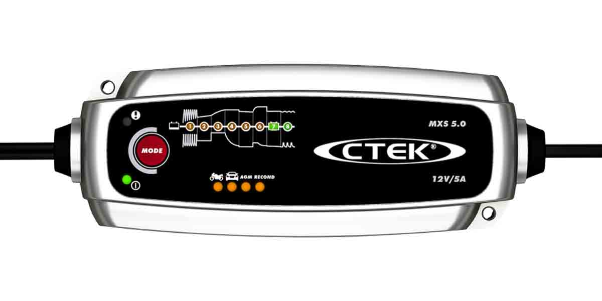 CTEK MXS 5.0 MXS 5.0 Battery Charger For 14.4V, 14.7 V, 15.8 V, Lead Acid 5 A, 12 V with UK plug Automotive