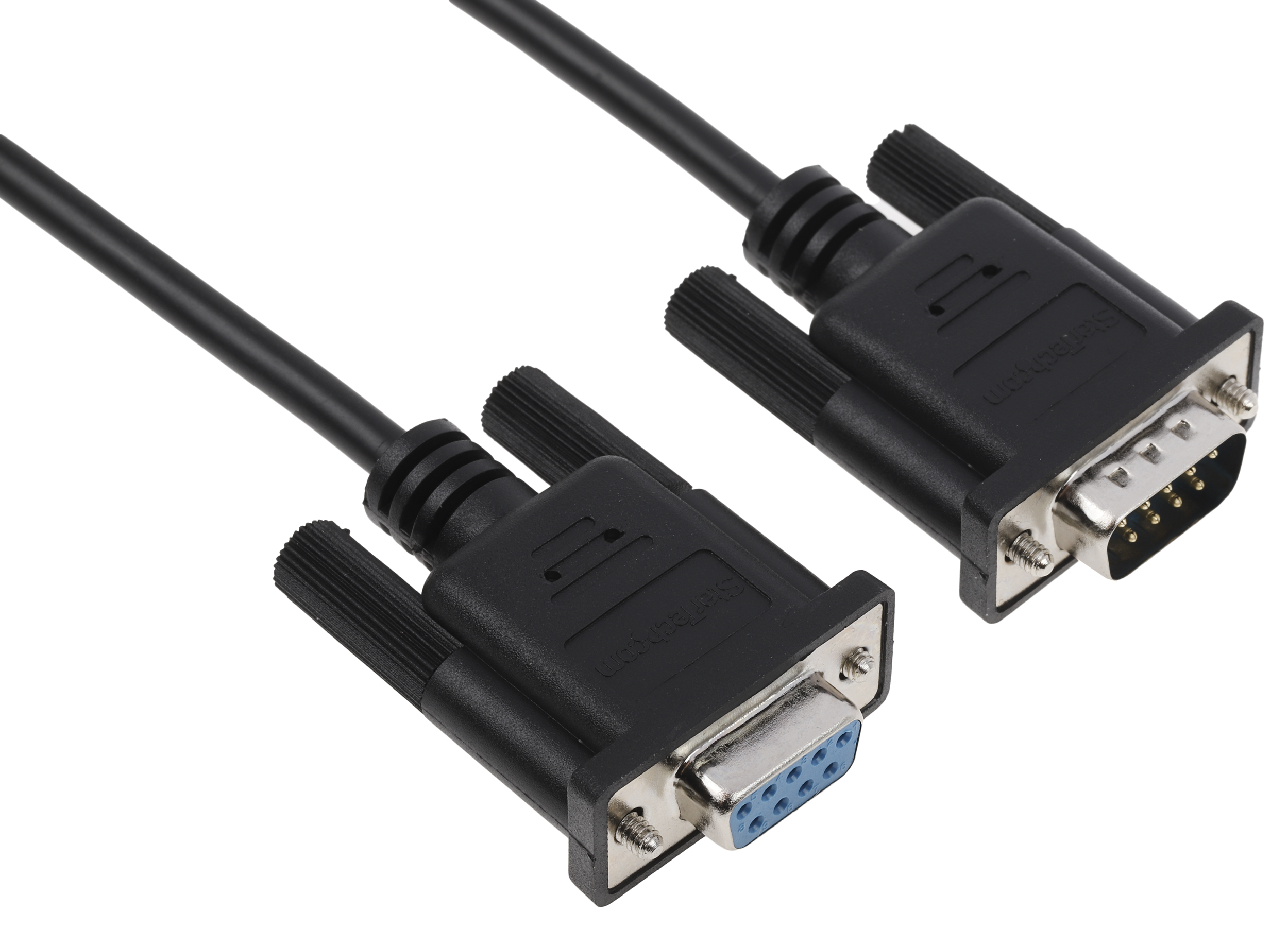 StarTech.com Male D-Sub 9-Pin to Female DB9 Serial Cable, 2 m Polyvinyl Chloride, MXT Series