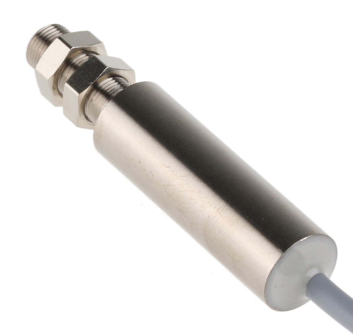 my-com-e75p80 Baumer Barrel Nickel Plated Brass 10 Hz Position Sensor Precision Position Switch, 50mA, IP50 37.2 mm