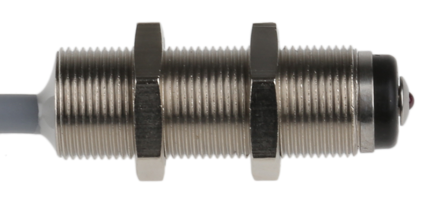 my-com-h7580 Baumer Barrel Nickel Plated Brass 10 Hz Position Sensor Precision Position Switch, 50mA, IP67 25 mm 8mm