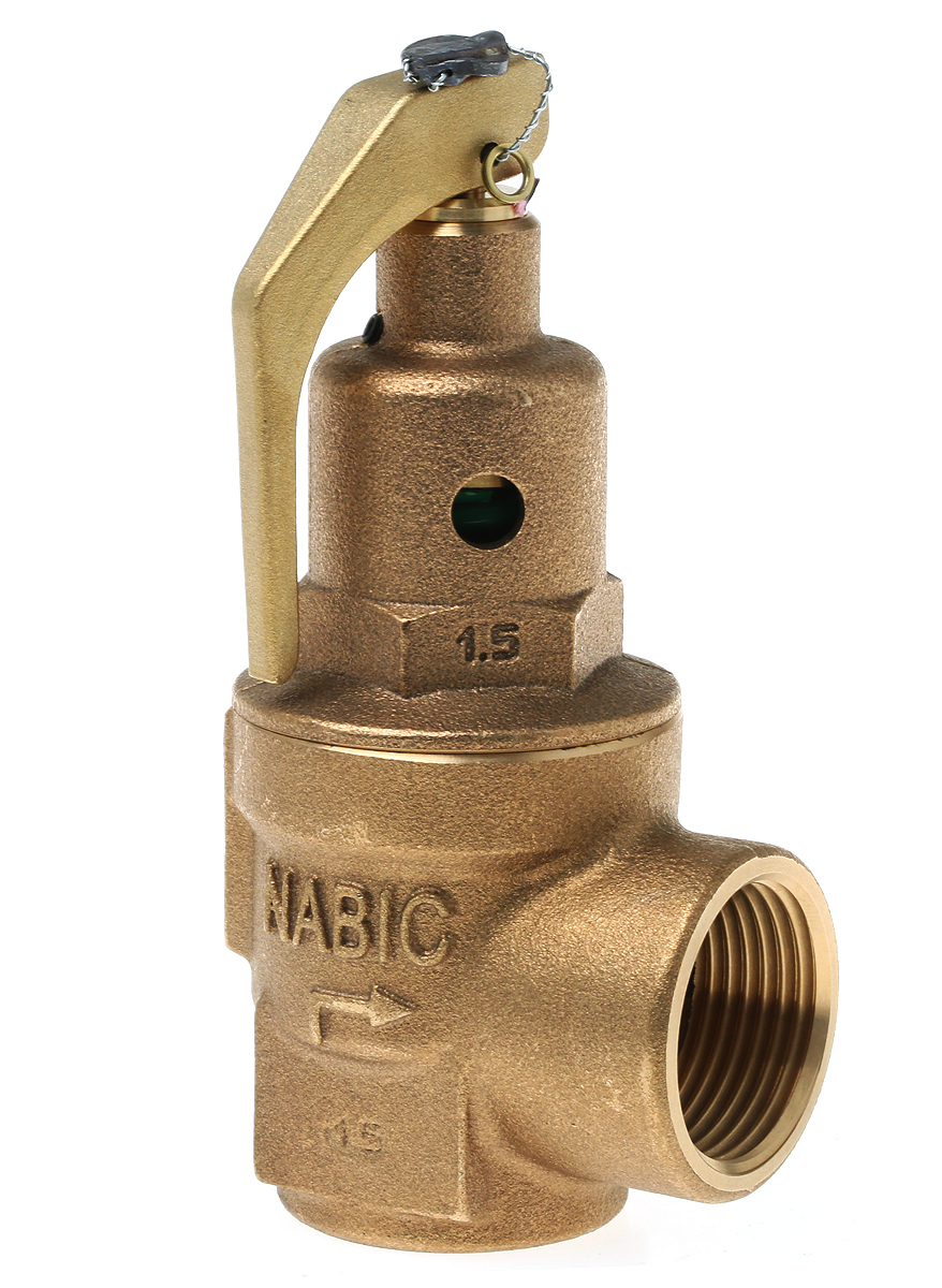 Nabic Valve Safety Products 3 bar Pressure Relief Valve With 1 in 1 in