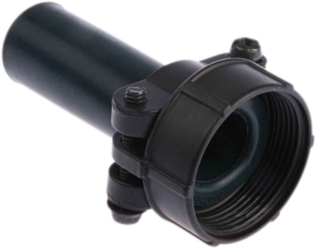 JAE Black Cable Clamp, 19 mm Max. Bundle Screw 65.7 mm 36.7mm 36.7 mm