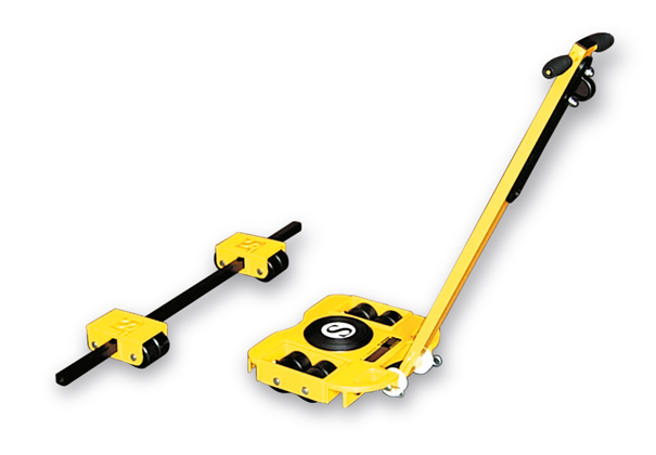 STEERMAN Steel Dolly, 20 t Load, 1500mm W x 102 mm L x 1500 mm H
